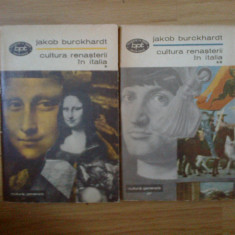 n8 Cultura renasterii in Italia - Jakob Burckardt - 2 volume