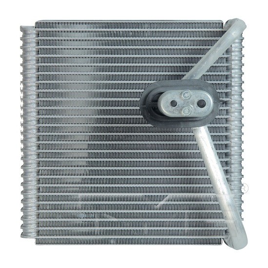Evaporator aer conditionat Hyundai Accent, 2006-2010 motor 1.4, 1.6 benzina, full aluminiu brazat, 250x255x45 mm, mm, mm, tehnologie cu curgere paral