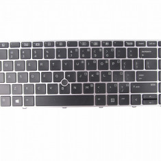 Tastatura Laptop, HP, EliteBook 745 G3, 840 G3, 848 G3, 745 G4, 840 G4, 848 G4, 836308-001, 821177-001, 6037B0113201, cu iluminare, layout US