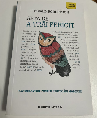 Arta de a trăi fericit - Donald Robertson foto