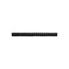 Tub Flexibil PVC 16mm 750N Negru Total Plast, Traseu Electric, Colac 50m