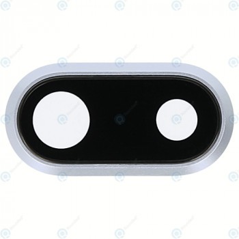 Obiectivul camerei argintiu pentru iPhone 8 Plus foto