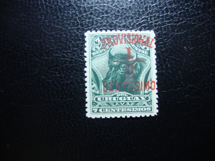 URUGUAY 1898 SUPRATIPAR MNH