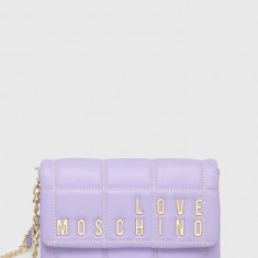 Love Moschino poseta culoarea violet