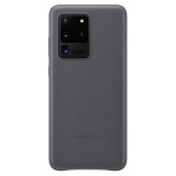 Samsung Leather Cover for Galaxy S20 Ultra Gray EF-VG988LJE, Gri