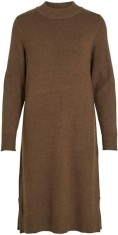 Rochie midi de dama Vila Viril cu decolteu rotund, Marimea L - OUTLET