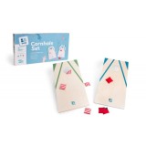 Joc de aruncare la tinta Saculetii cu porumb, BS Toys