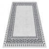Covor ALLURE 1960 Cheie greacă, cadru - Structural, elegant, glamour alb / gri, 200x290 cm