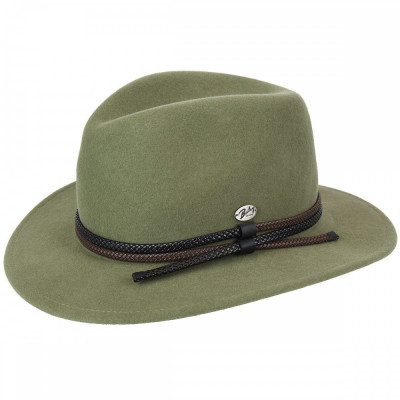 Palarie Bailey of Hollywood Nelles Fedora Verde (S,M) - cod 893244643 foto