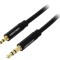 Cablu Audio Jack 2,5mm la 3,5mm 3m Negru