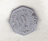 bnk mnd Franta Maison Milhaud - Narbonne 10 centimes 1917