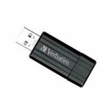 Cumpara ieftin Memorie USB VERBATIM 16GB USB 2.0 PINSTRIPE BLACK 49063, 16 GB