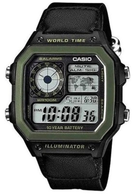 Ceas Barbati, Casio, Collection AE AE-1200WHB-1B - Marime universala foto