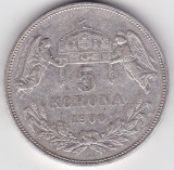 Austria Ungaria 5 COROANE KORONA 1900