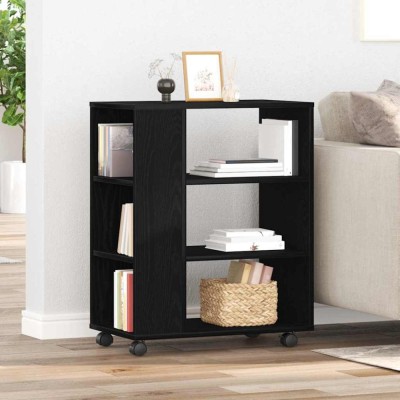 vidaXL Dulap de depozitare Stejar negru 60 x 35 x 75 cm Lemn compozit 862671 foto