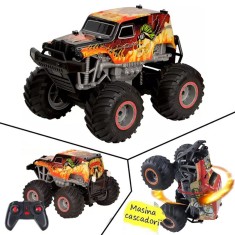 Masina cu telecomanda, tip off-road, cascadorii, rotire verticala 360 grade,