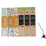 Cumpara ieftin Kit 60 Betisoare Parfumate Palo Santo Double Mix, Cadou Suport Brocuta Testoasa