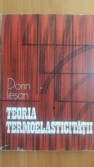 Teoria termoelasticitatii- Dorin Iesan foto