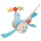 Jucarie din lemn de impins foca acrobat