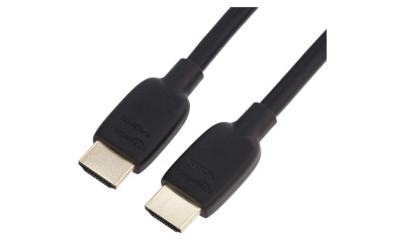 Cablu HDMI Amazon Basics, 48 Gbps, 8K 60Hz, 4K 120Hz, 183 cm, negru - RESIGILAT foto