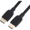 Cablu HDMI Amazon Basics, 48 Gbps, 8K 60Hz, 4K 120Hz, 183 cm, negru - RESIGILAT