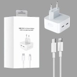 Set Incarcator Fast Charge 50W cu doua porturi Pentru APPLE iPhone, ipad, casti