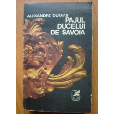 Alexandre Dumas - Pajul ducelui de Savoia