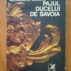 Alexandre Dumas - Pajul ducelui de Savoia