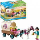 Set jucarii - Pony Farm - Trasura cu ponei | Playmobil