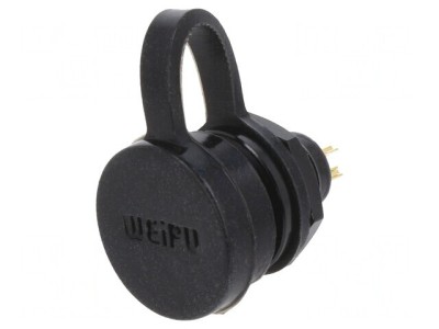 Soclu Conector Mamă 4 PIN IP67 3A 30V 0.5mm2 foto