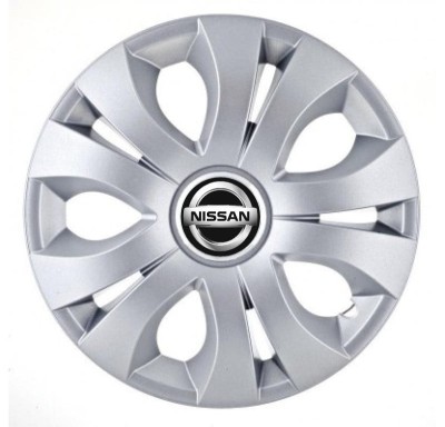 Set 4 Capace Roti Autohelix MSA&amp;reg; potrivite jantelor de 16 inch, Compatibil Cu Nissan, model Top Gray foto