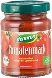 Pasta de Tomate Bio 22% Substanta Uscata Dennree 200gr foto