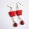 Cercei howlite fluturi 29280