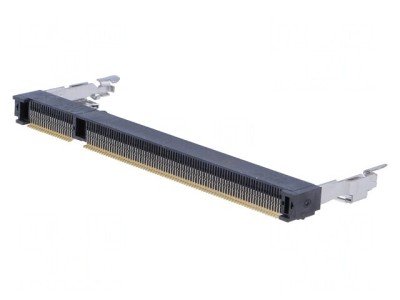 Conector DDR1 SO DIMM 200 PIN SMT Orizontal foto