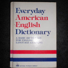 EVERYDAY AMERICAN ENGLISH DICTIONARY (1991, editie cartonata)