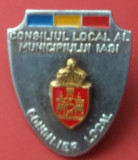 Insigna Consiliul Local al Municipiului Iași -Consilier Local