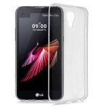 Husa LG X-Screen - Ultra Slim (Transparent), Silicon, Carcasa