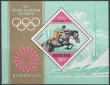 C5053 - Ungaria 1972 - Sport colita nestampilata MNH