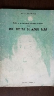 Mic tratat de magie alba Silvia Demeter foto