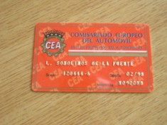 B11 19 - Carduri si cartele telefonice - card acces - piesa de colectie
