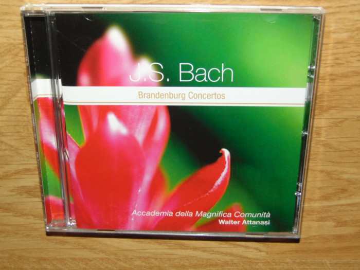 J.S.BACH BRANDENBURG CONCERTOS CD ANUL 2008