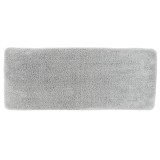 Covor De Baie Microfibra 50X120 Cm Anti Alunecare &ndash; Gri Deschis Culoare Gri Deschis Moftx