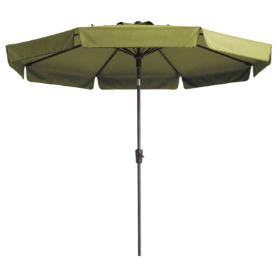 Madison Umbrelă de soare Flores Luxe, verde salvie, 300 cm, rotundă foto