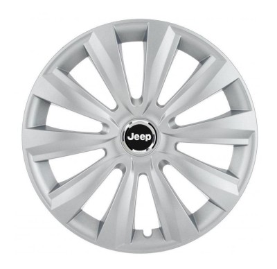 Set 4 Capace Roti, potrivite jantelor de R16, pentru Jeep, model delta cromat foto