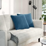 vidaXL Perne pentru canapea 2 pcs albastru 45 x 45 cm 42013927