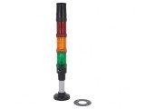 Coloană de Semnalizare LED 230VAC IP66 ABS