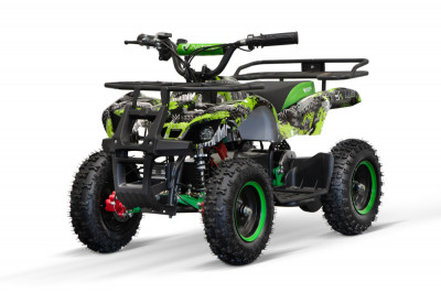 ATV electric pentru copii NITRO Torino Quad 1000W 36V 12Ah, culoare Verde foto