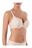 Sutien clasic cu cupe &icirc;ntărite si arcuri, Conte Weekend RB0002, Pastel, 80D