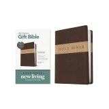 Premium Gift Bible Nlt, Filament Enabled, Tutone (Leatherlike, Dark Brown/Tan, Red Letter)