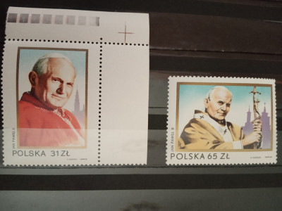 POLONIA 1983, VISIT OF POPE - SERIE COMPLETĂ MNH foto